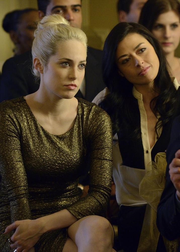 Still of Charlotte Sullivan and Aliyah O'Brien in Rookie Blue (2010)