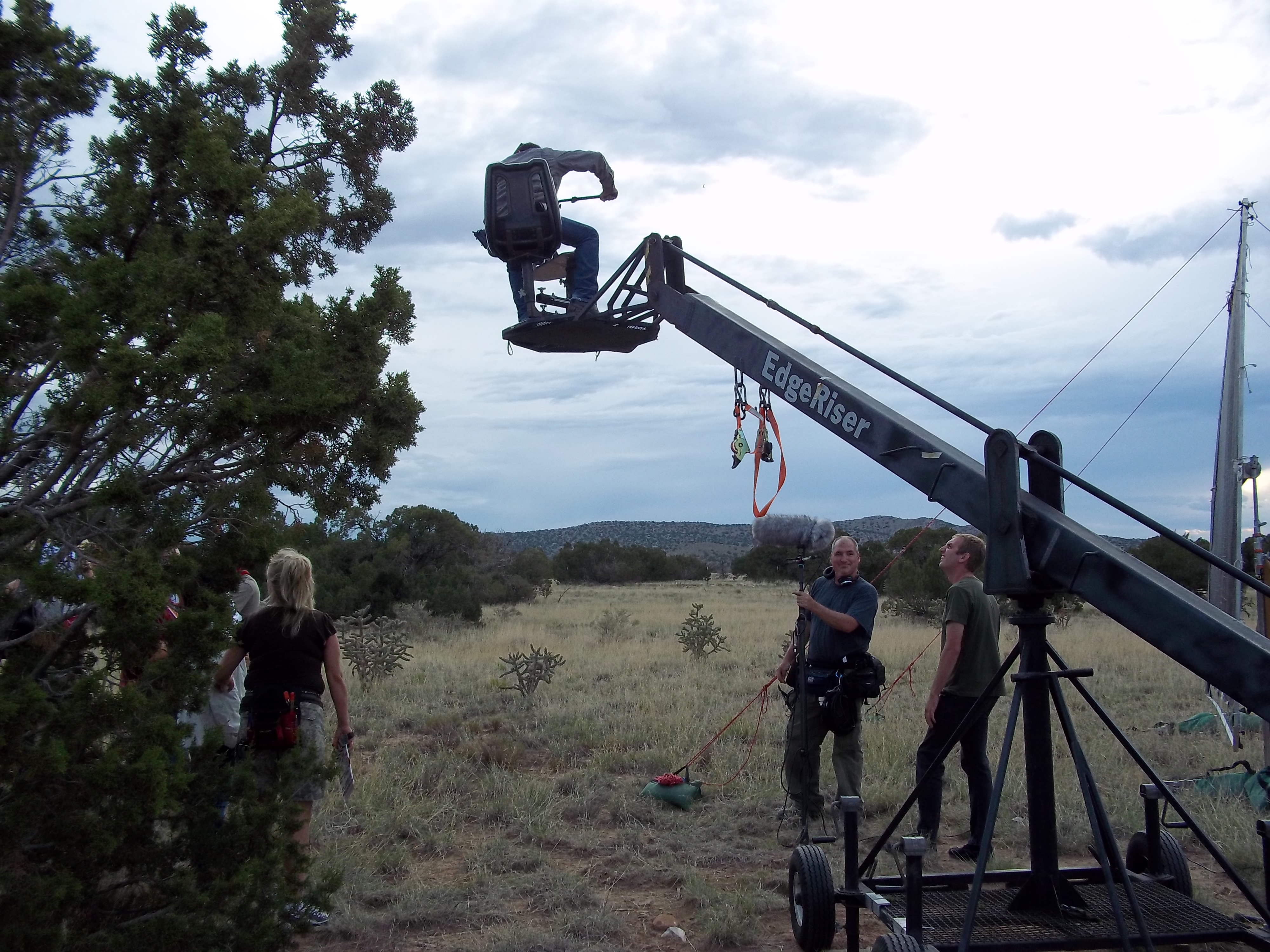 Behind the scenes shooting CAPITAL GAMES the Movie in NM