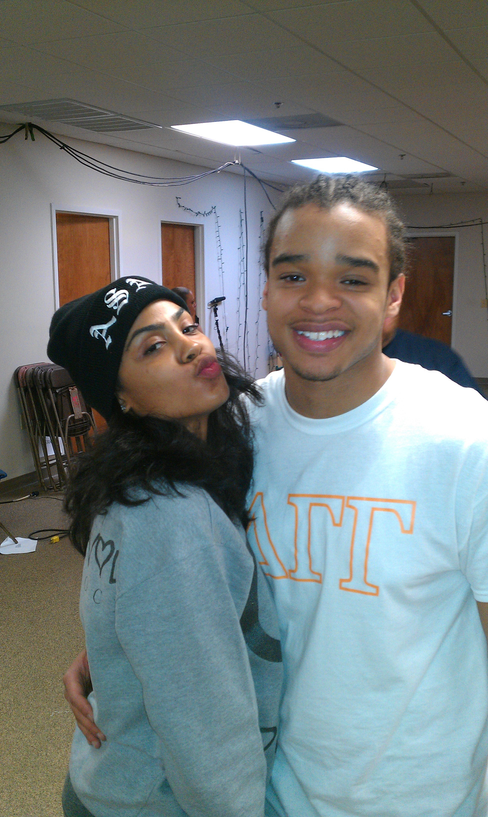 Vonii and Ashley A. Williams (Frat Brothers)