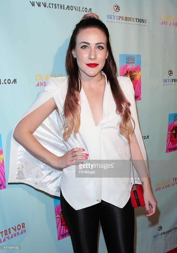 Laura Elise Barrett attends the premiere of Charlie Trevor and a Girl Savannah