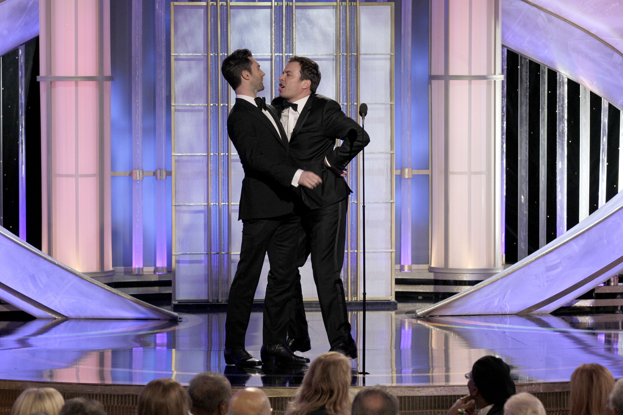 Jimmy Fallon and Adam Levine