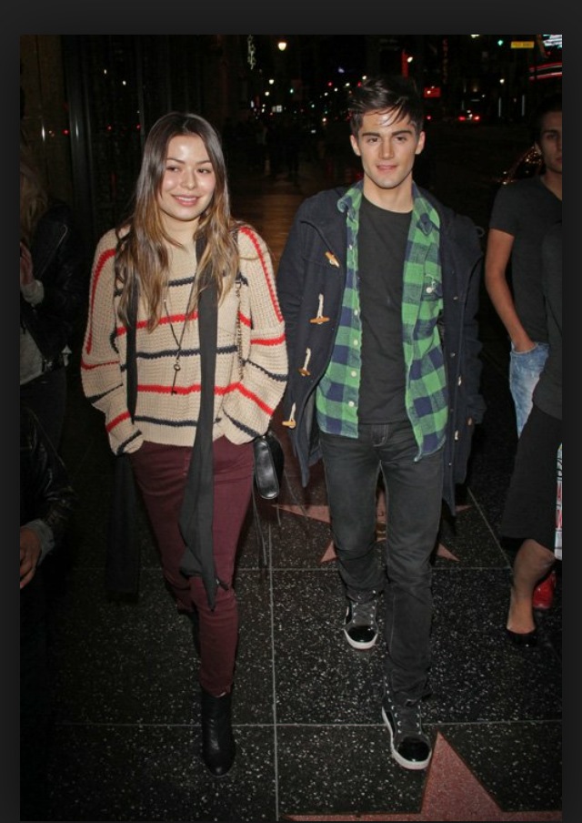 Max Ehrich and Miranda Cosgrove