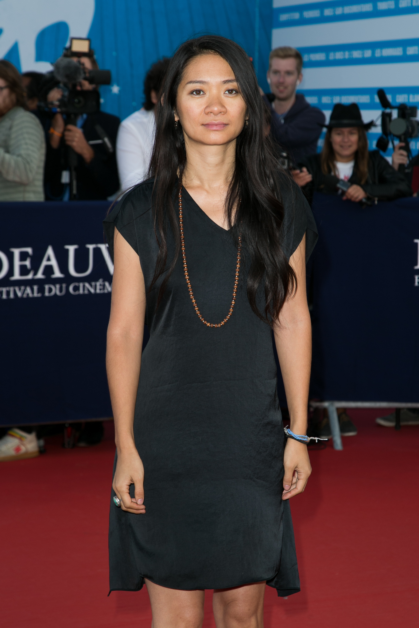 Chloé Zhao at event of Musu gyvenimas (2014)