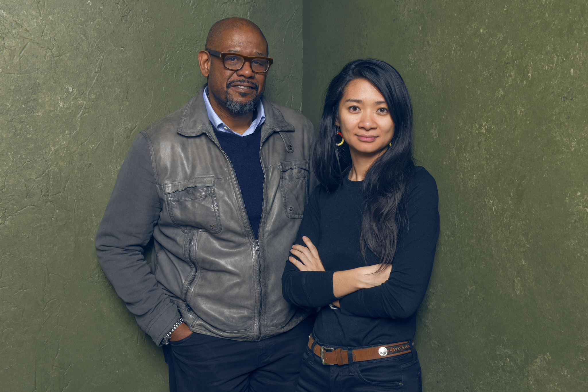Forest Whitaker and Chloé Zhao