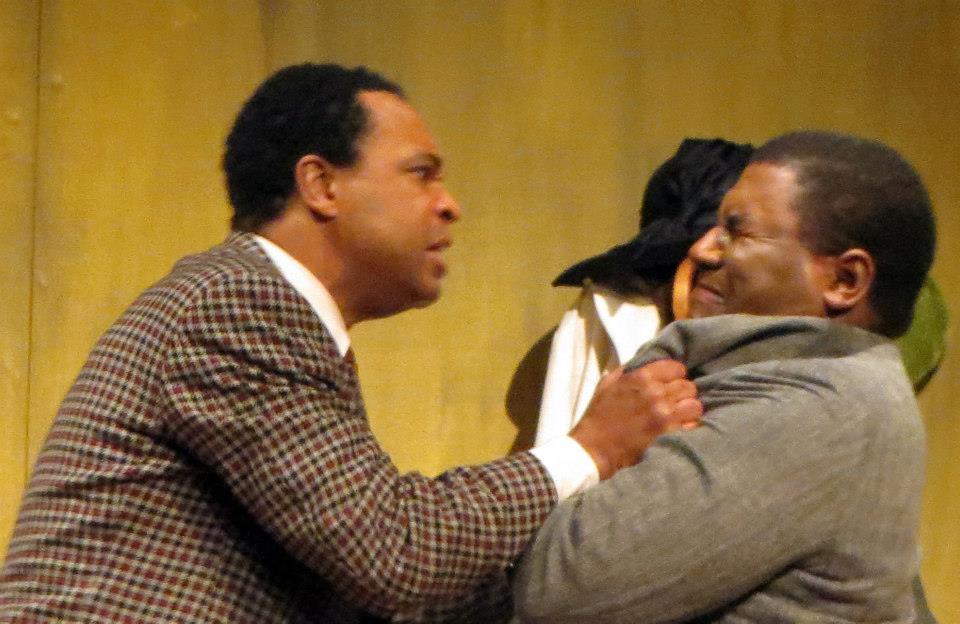 Thomas Wilson and Summer Hill Seven as Walter Lee Younger in A Raisin in the Sun