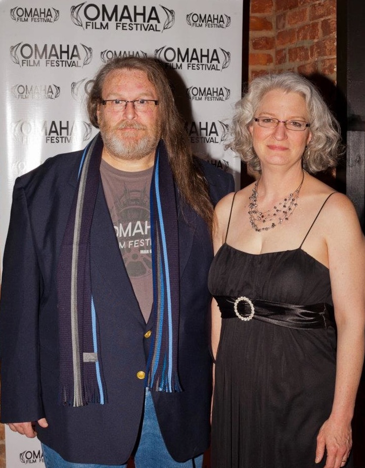 With Kathy on the red carpet at the 2012 Omaha Film Festival