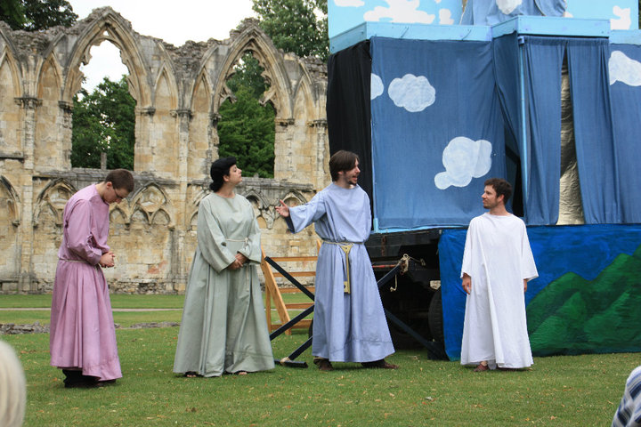 York Mystery Plays 2010 performed for Dame Judi Dench