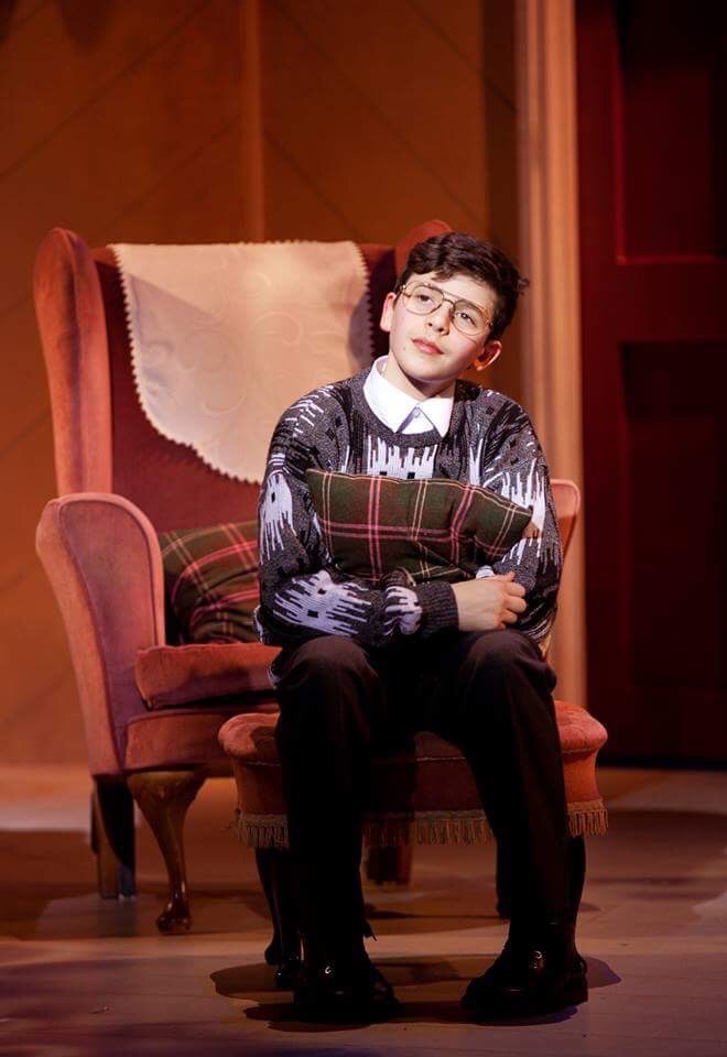 Adrian in 'Adrian Mole the Musical'