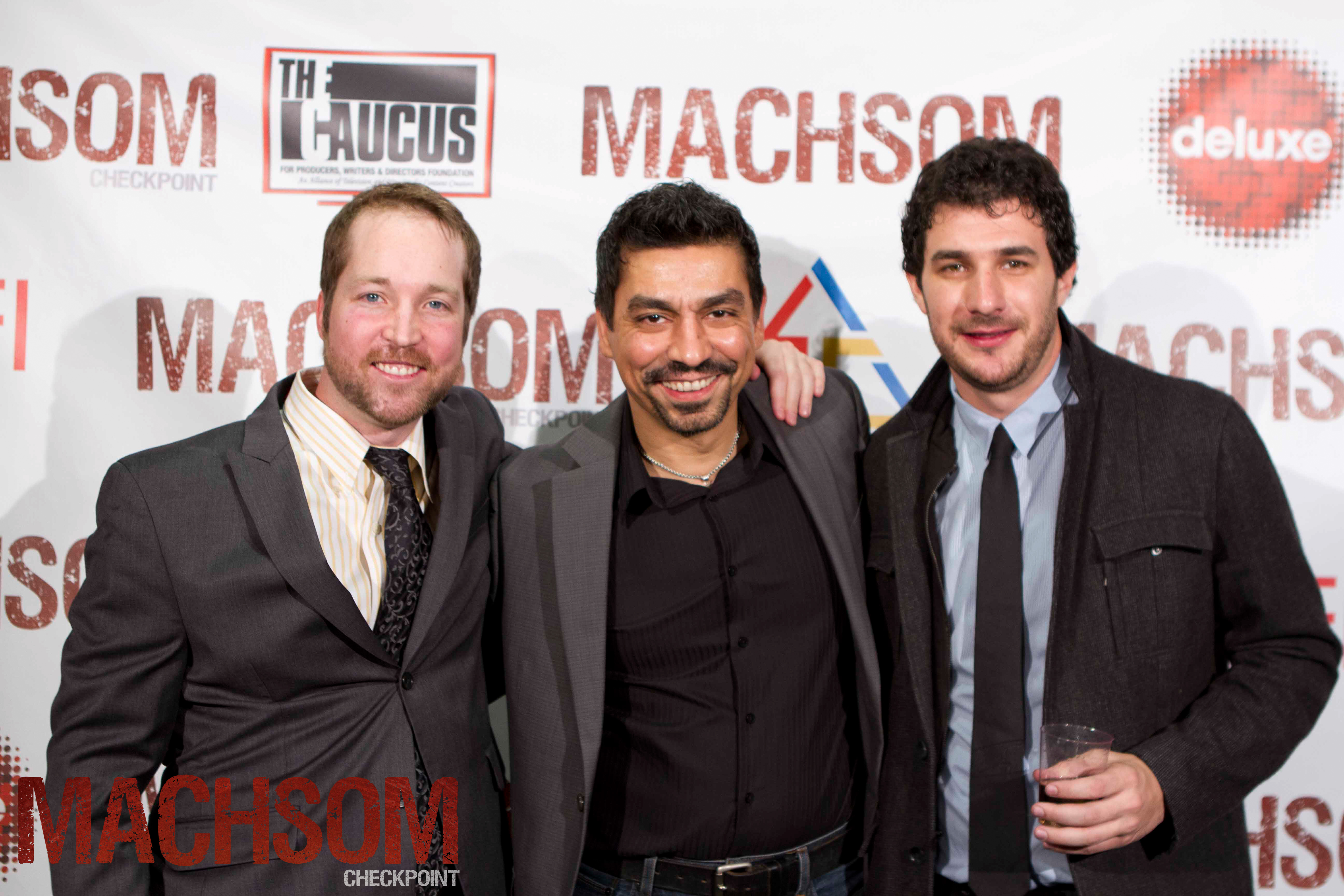 Producer Bayard D. Outerbridge, actor Ayman Samman and director Joel Novoa at the 