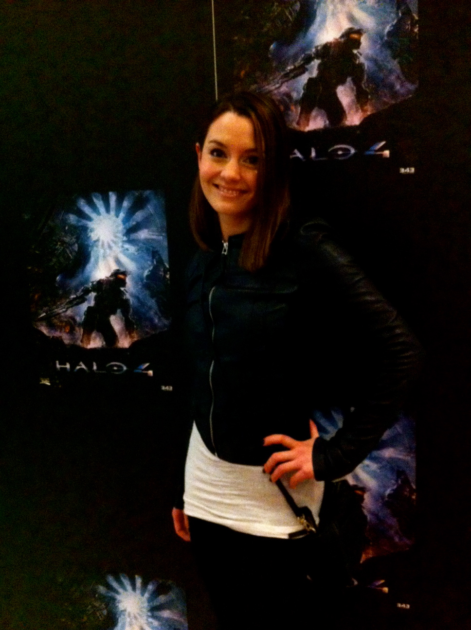 Kat de Lieva at the event of Halo 4 Forward Unto Dawn
