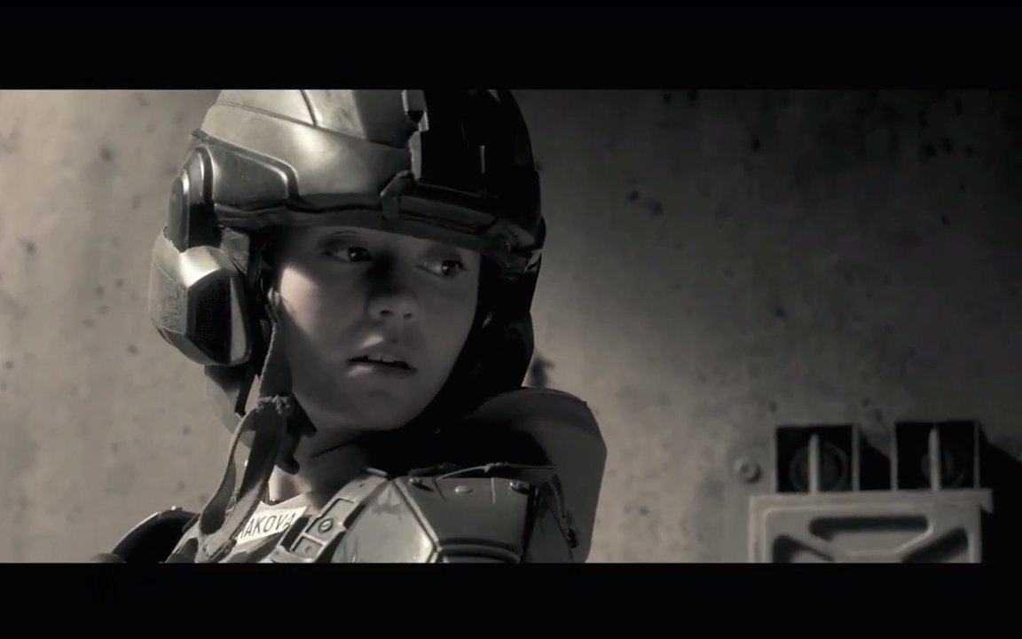 Kat de Lieva as Dimah in Halo 4: Capture the Flag