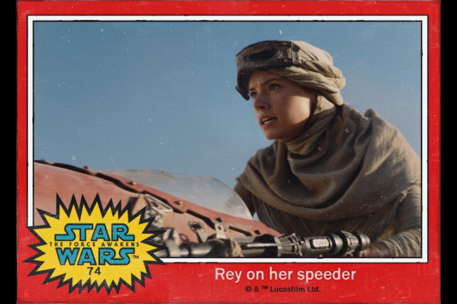 Daisy Ridley in Zvaigzdziu karai: galia nubunda (2015)