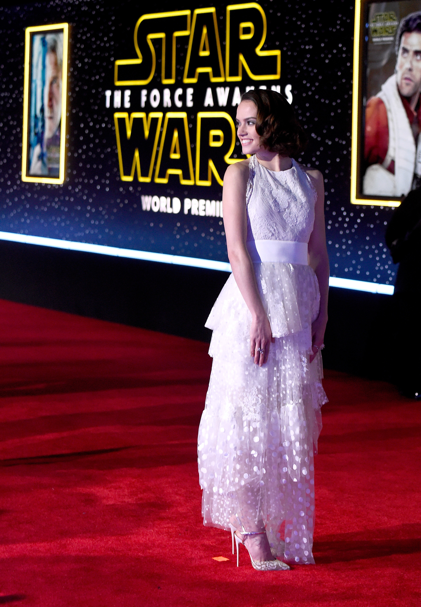 Daisy Ridley at event of Zvaigzdziu karai: galia nubunda (2015)