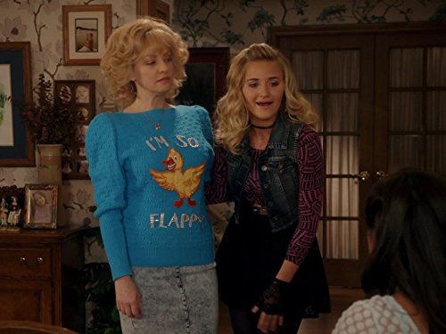 Still of Wendi McLendon-Covey and AJ Michalka in The Goldbergs: A Kick-Ass Risky Business Party (2015)