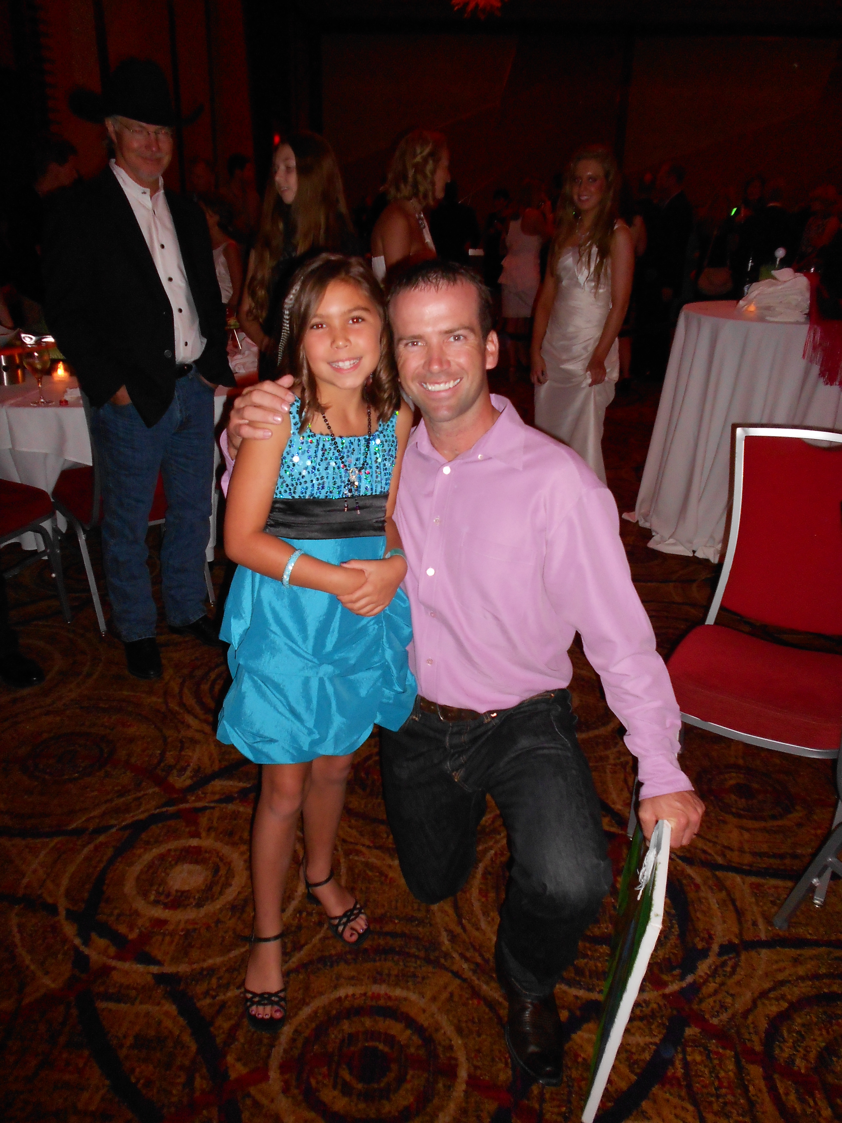 Madison and Lucas Black at Premier of 