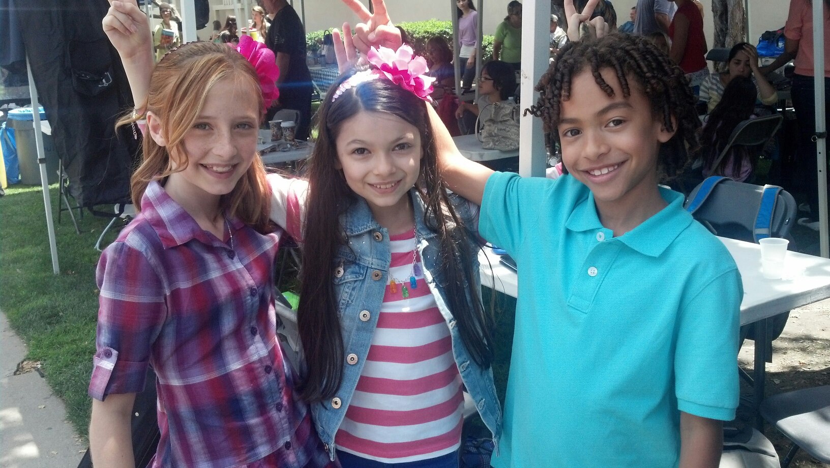 H.E.B Commercial shoot with Jaden Betts, and Nikki Hahn