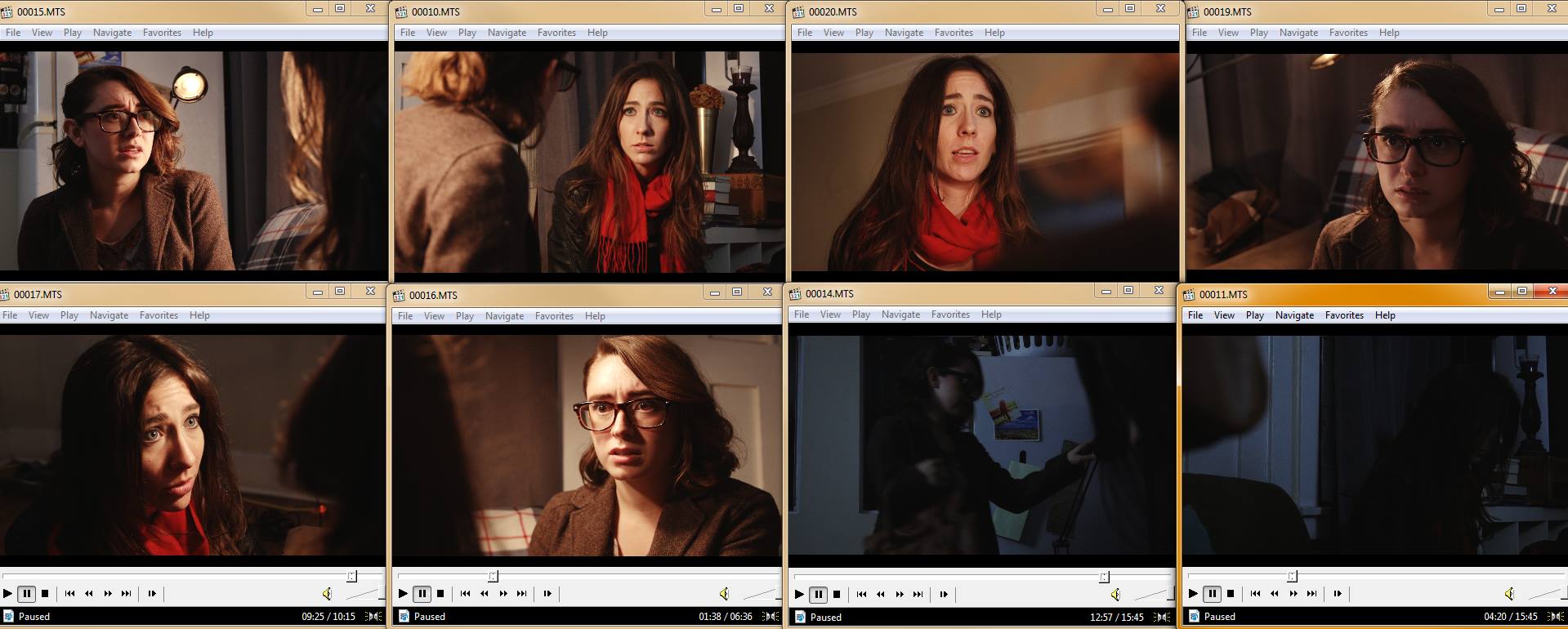 Stills from Aly L Youtube Channel cover scene of 