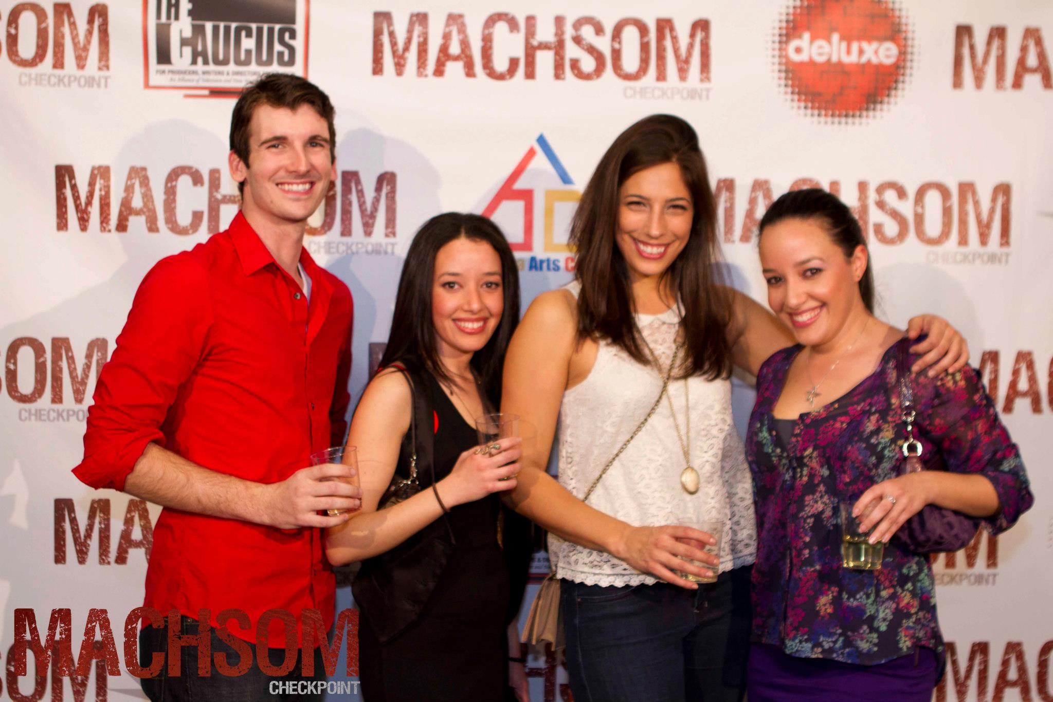 At the Machsom premier.