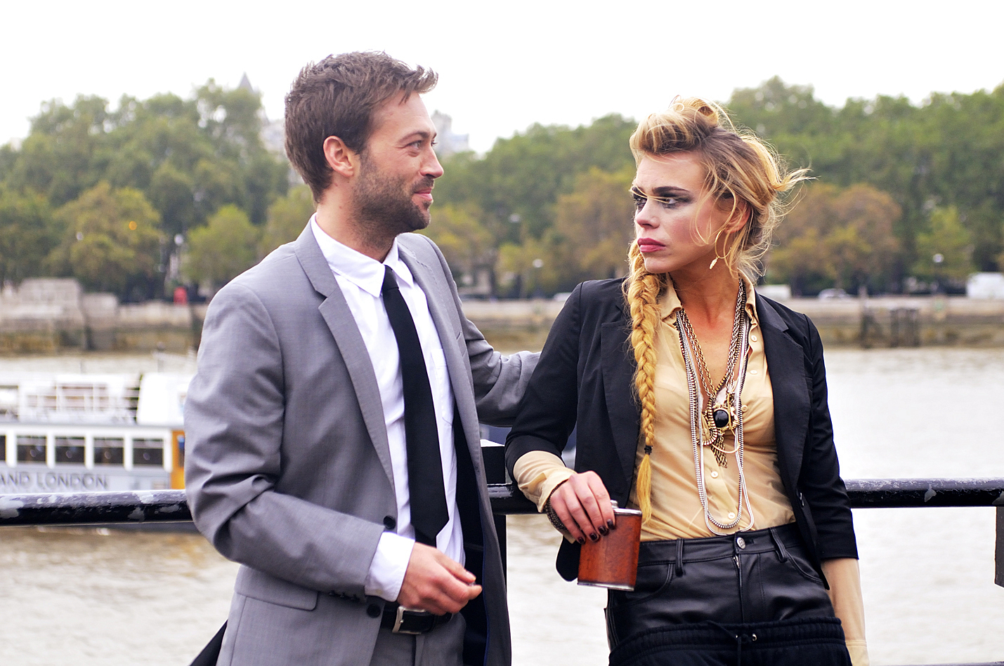 Still of Paul Nicholls and Billie Piper in Secret Diary of a Call Girl (2007)