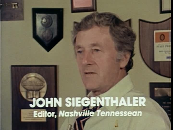 John Seigenthaler Sr. in The Electric Valley (1983)
