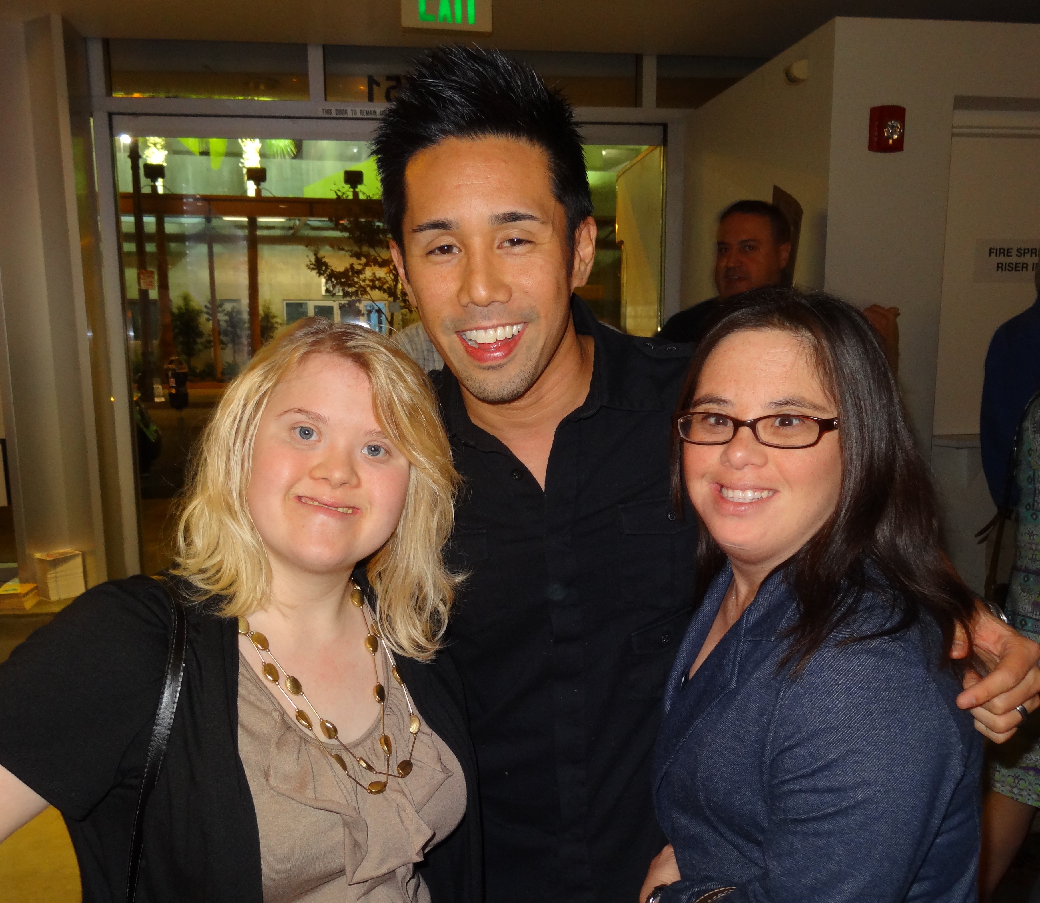 Jessica Morgan, Perry Shen, and Marcia Landeros at Unidentified premiere.