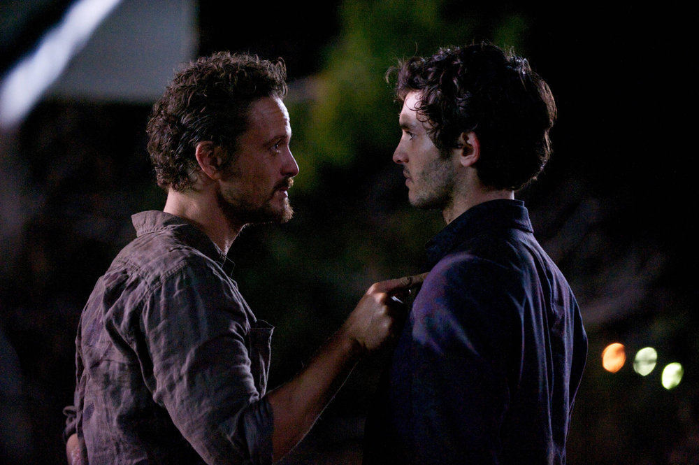 Still of David Lyons and Mat Vairo in Revolution (2012)