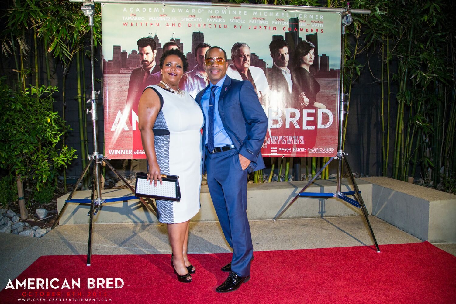 I am attending the American Bred movie premiere and supporting my friend, William Alexander IV who produced the film.