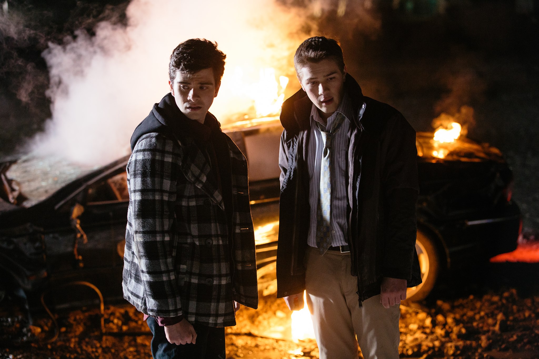 Alex Harrouch and Connor Jessup in 