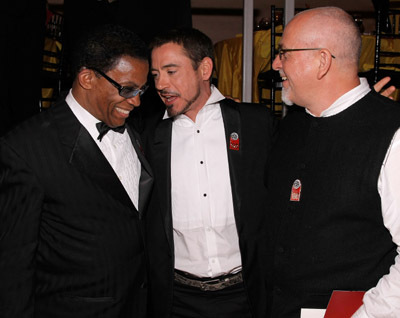 Robert Downey Jr., Peter Gabriel and Herbie Hancock