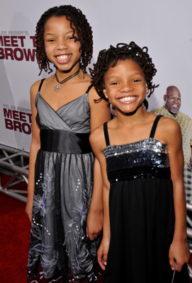 Chloe Bailey and Halle Bailey at event of Meet the Browns (2008)