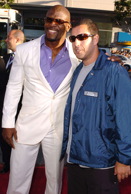 Adam Sandler and Terry Crews at event of The Longest Yard (2005)