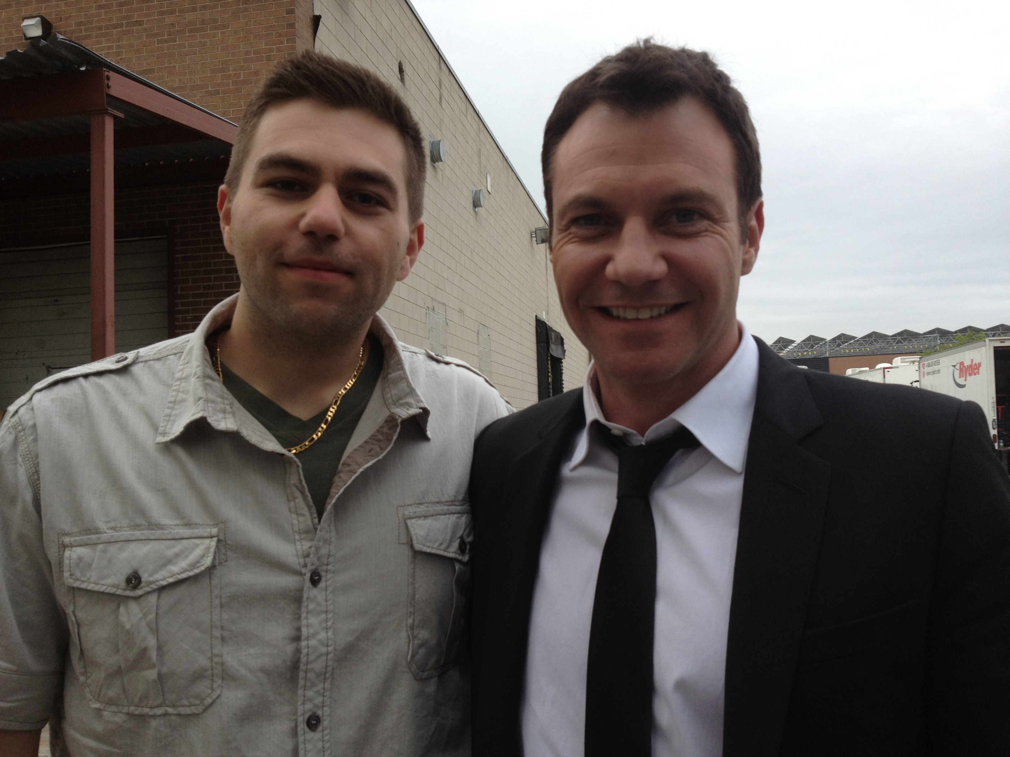 Jimmy Makris and Chris Vance Transporter The Series