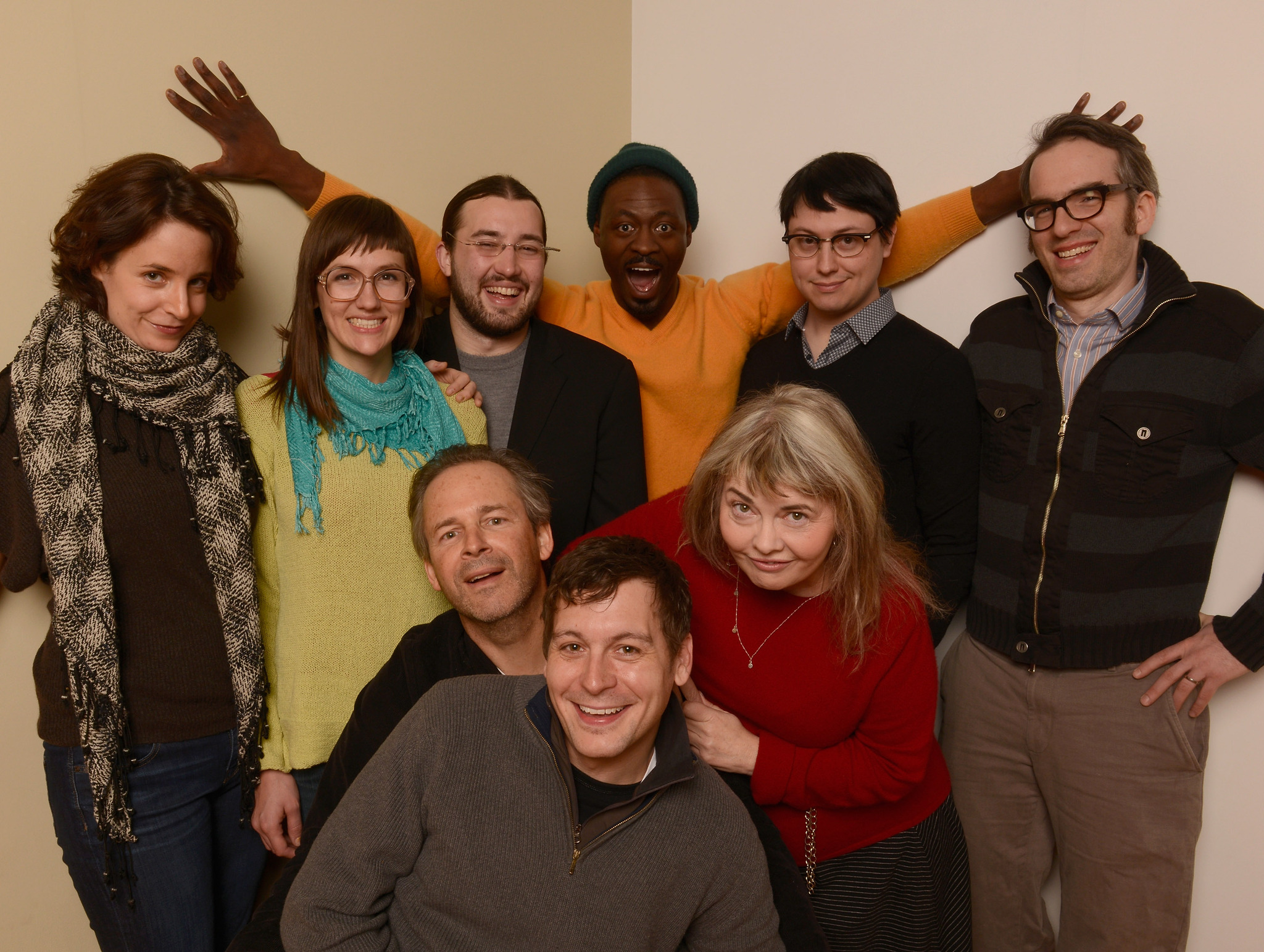 Jonny Mars, Wiley Wiggins, Chris Doubek, Anne Dodge, Tishuan Scott and Gordon Kindlmann at event of Computer Chess (2013)