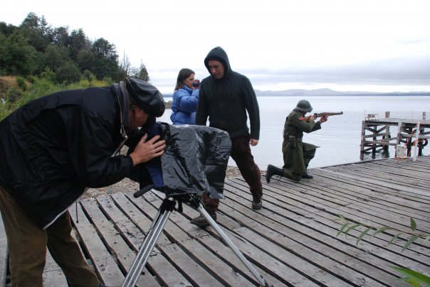 Shooting in the Argentinean Patagonia.