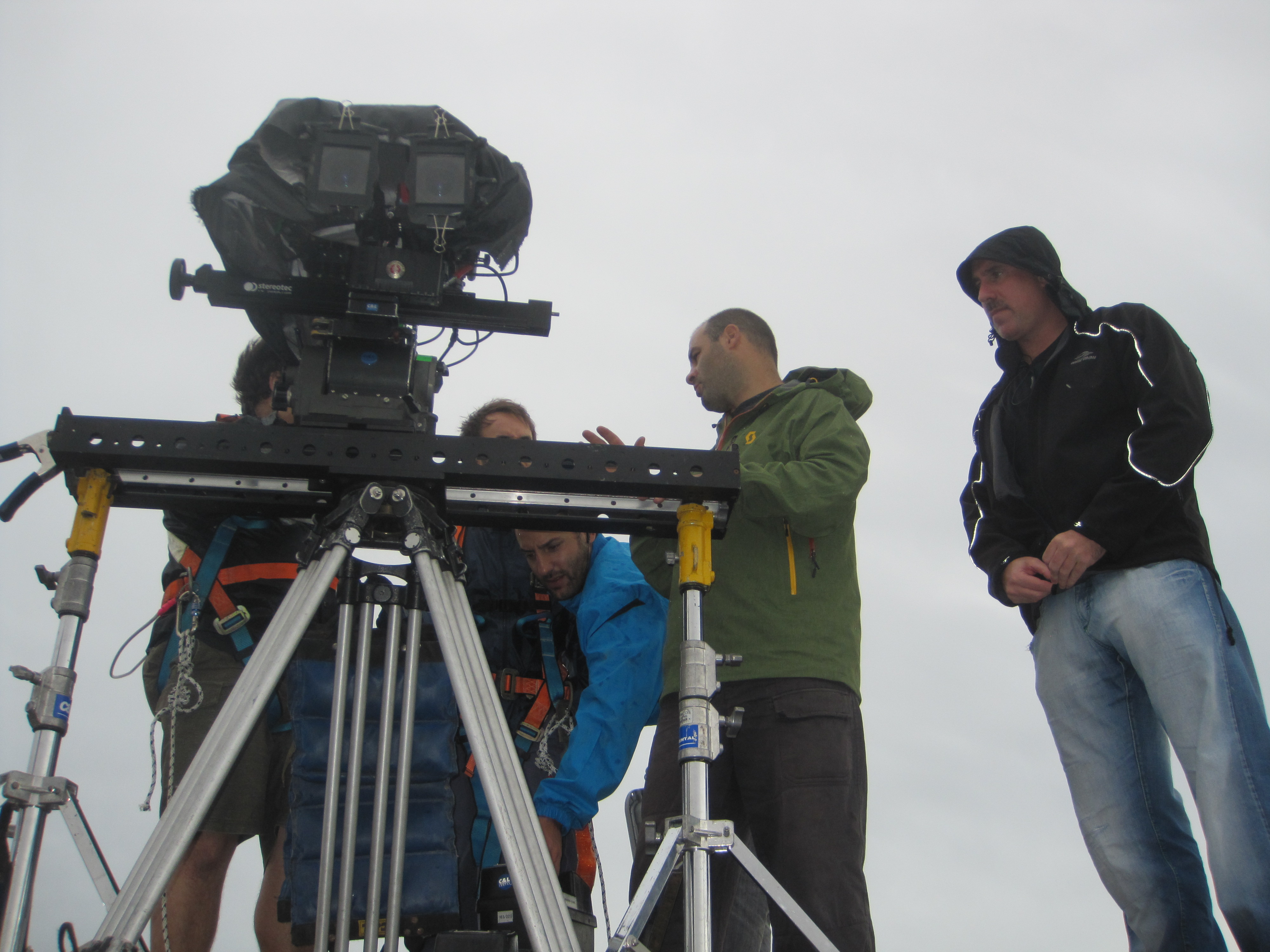 Shooting the film BOCA JUNIORS 3D. Release 2015.