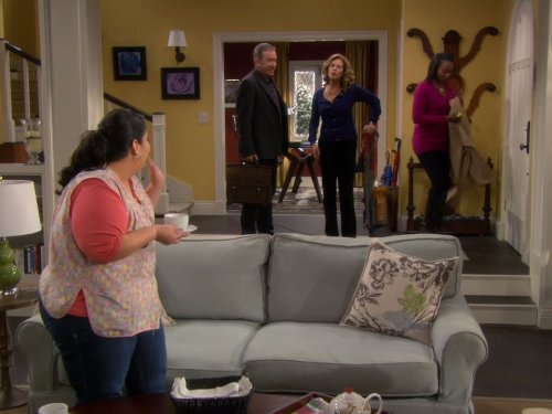 Still of Tim Allen, Nancy Travis, Erika Alexander and Carla Jimenez in Last Man Standing (2011)