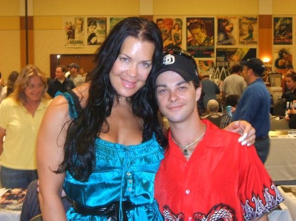 With Chyna (Joan Marie Laurer)