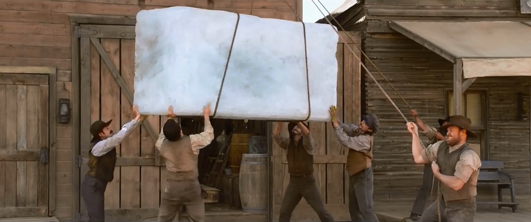 Nathan Brimmer as Strong Ice Man in Seth MacFarlane's 