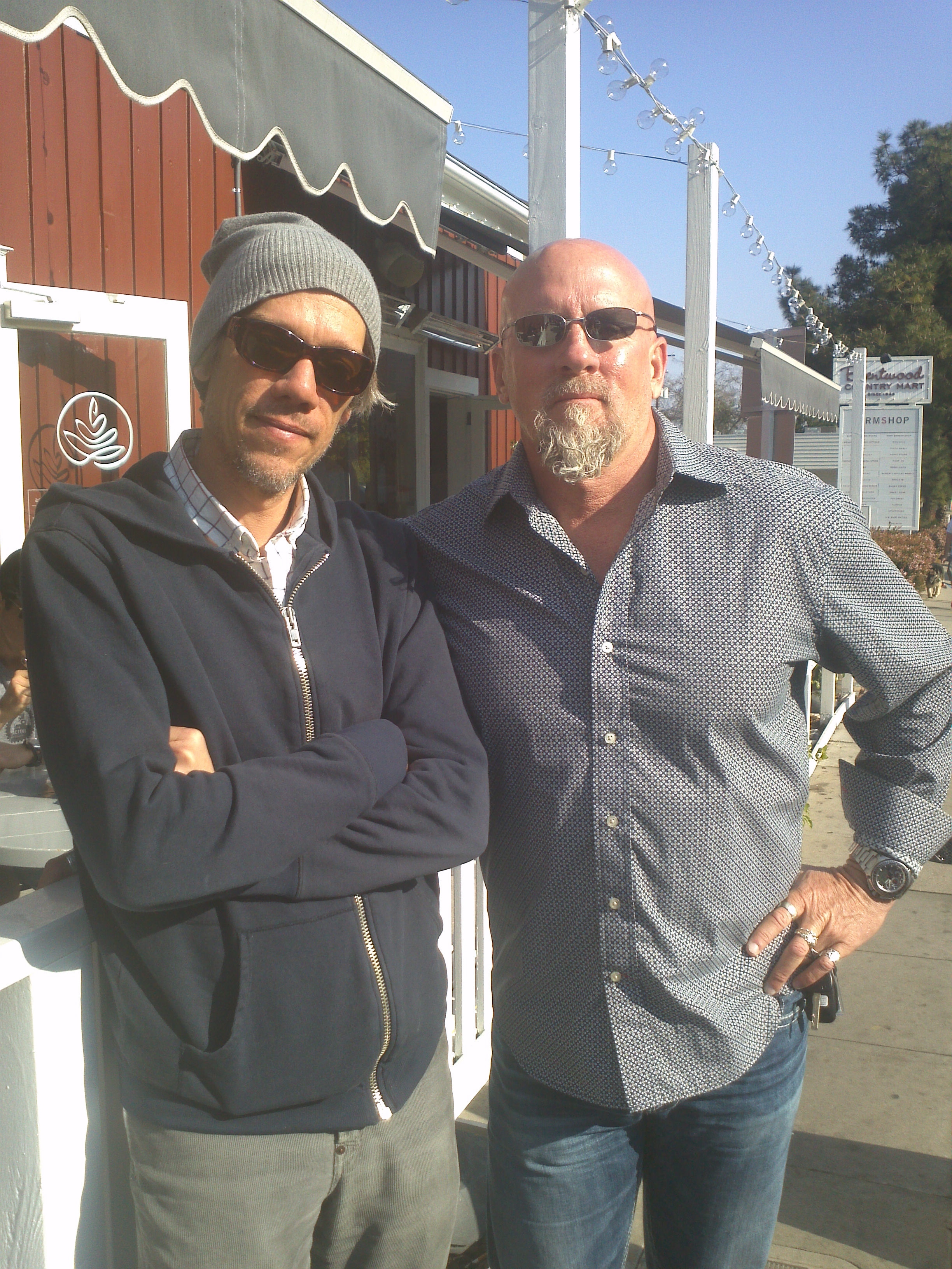 Screenwriter/Director/Actor Stephen Gaghan, Jay Dobyns.