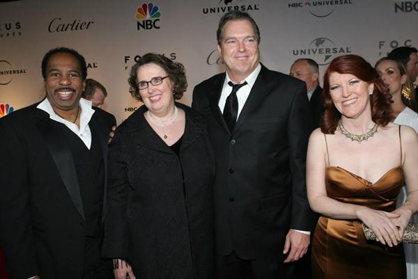 Leslie David Baker, Phyllis Smith, Bobby Ray Shafer, Kate Flannery @ The 2007 Golden Globes