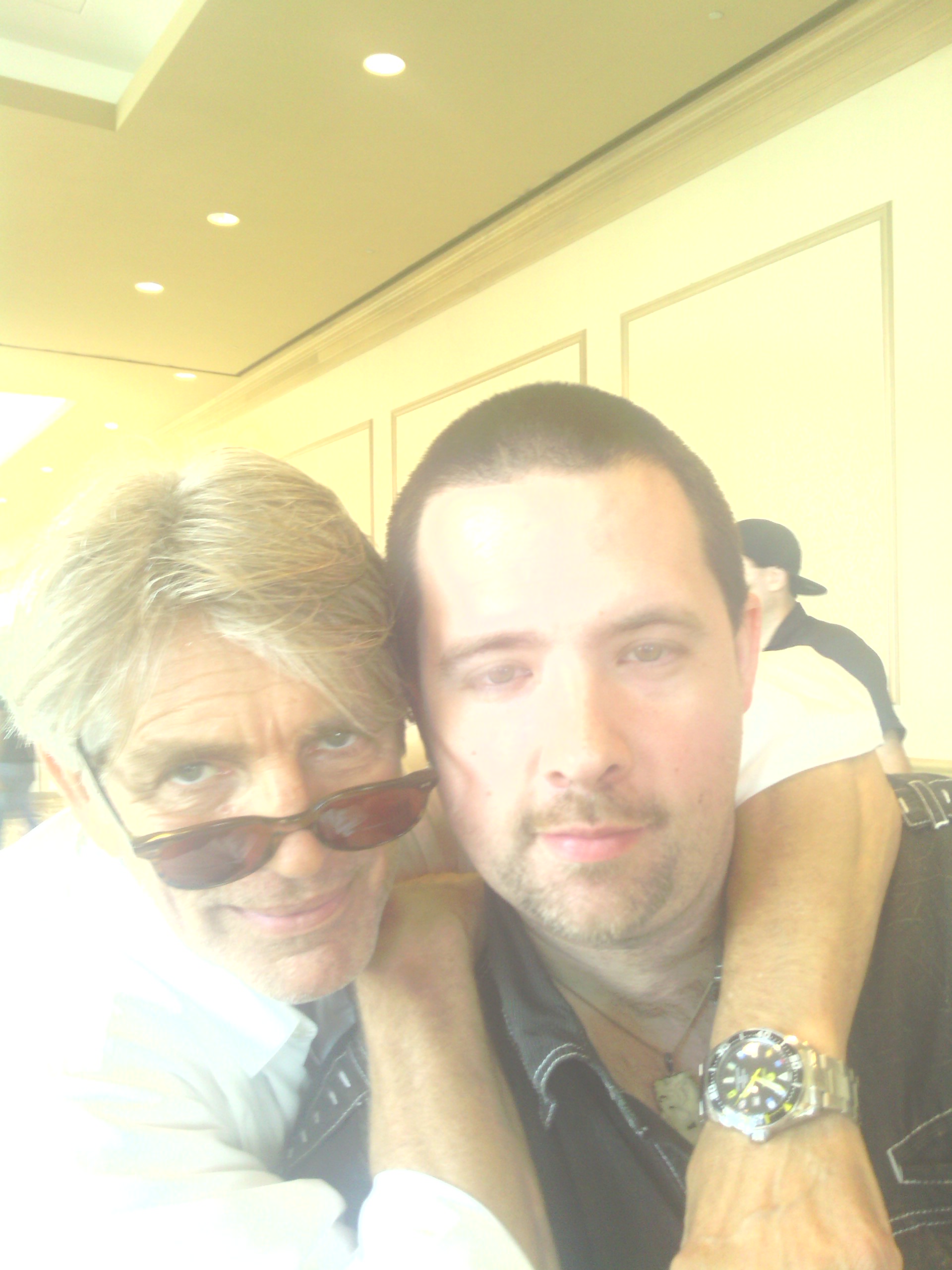 With client Eric Roberts {Best of The Best I-II, The Dark Knight, The Expendables, The Cable Guy, National Security, Doctor Who, Star 80}