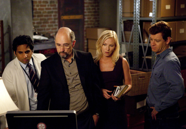 Still of Nic Bishop, Richard Schiff, Kelli Giddish and Ravi Patel in Past Life (2010)