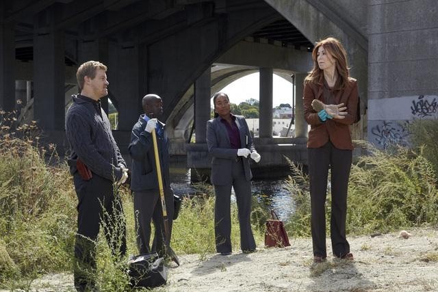 Still of Dana Delany, Nic Bishop and Sonja Sohn in Body of Proof (2011)