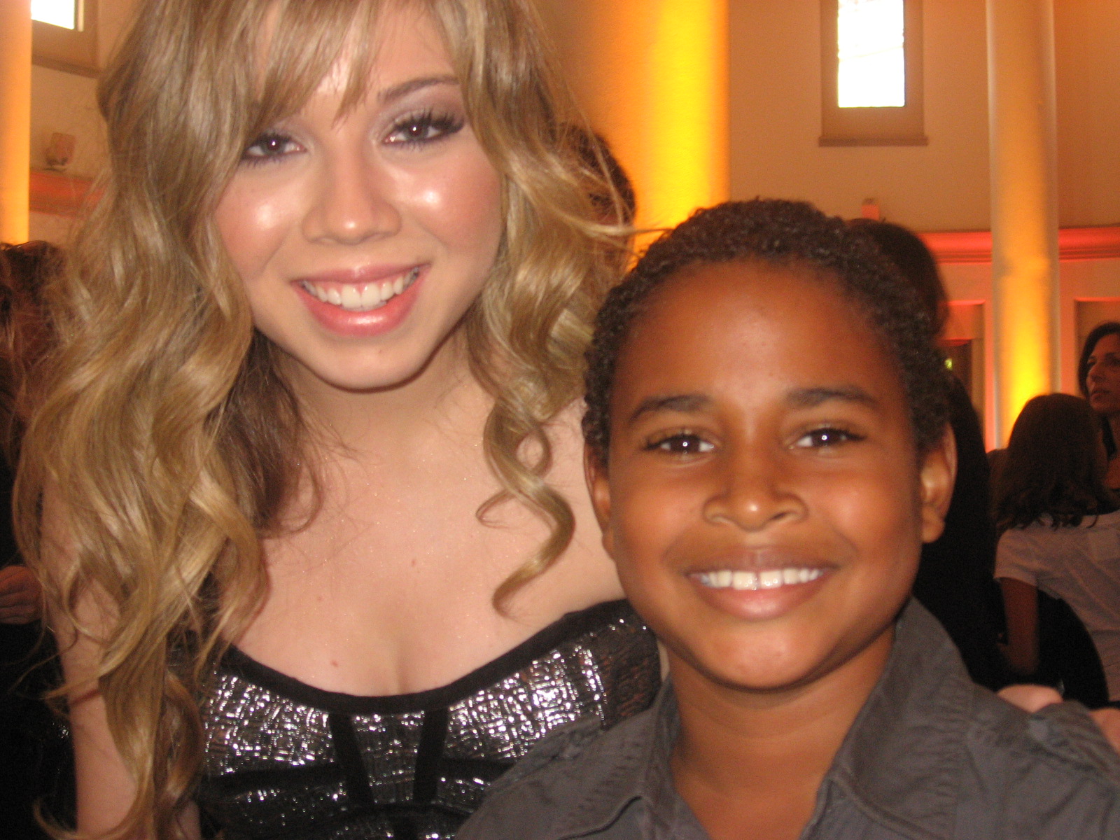 Zechariah Dardaine and Jennette McCurdy of 