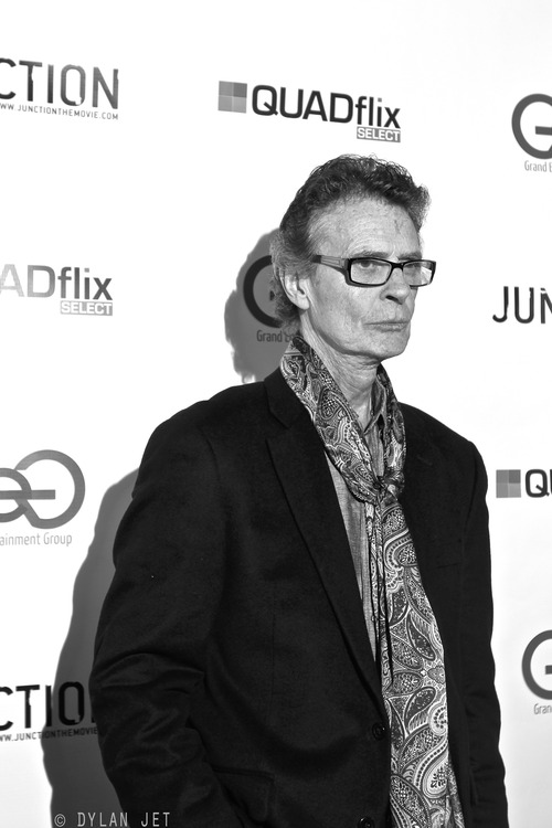 Actor/Artist Robert John Keiber on the red carpet for the premiere of the film, 