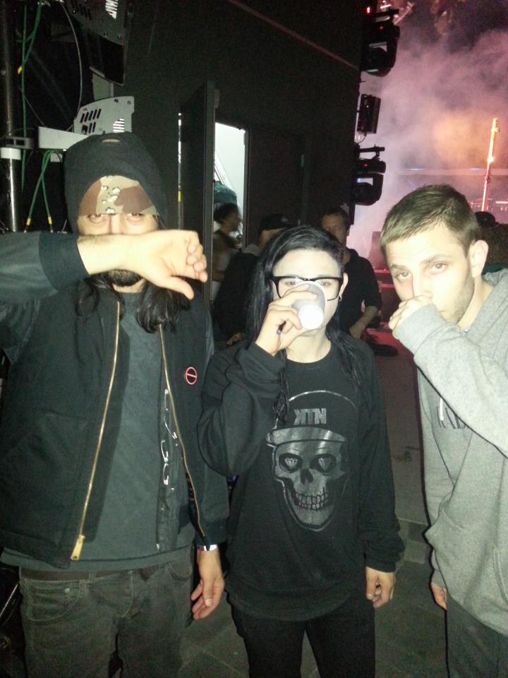 Ethan Kath (Crystal Castles) Sonny Moore (Skrillex) Alex Zelenka (Invisibles)