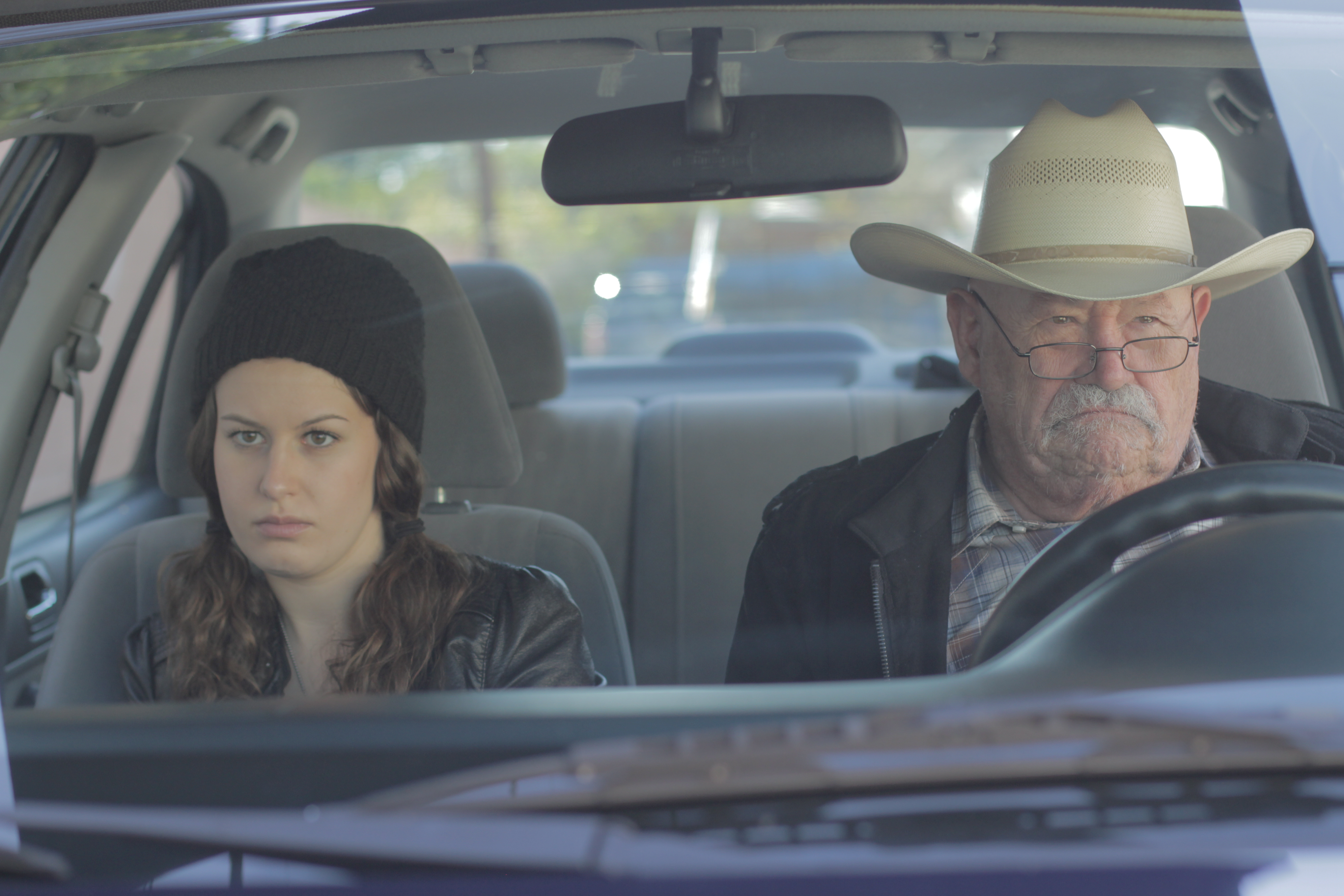 Chelsea Newman and Barry Corbin