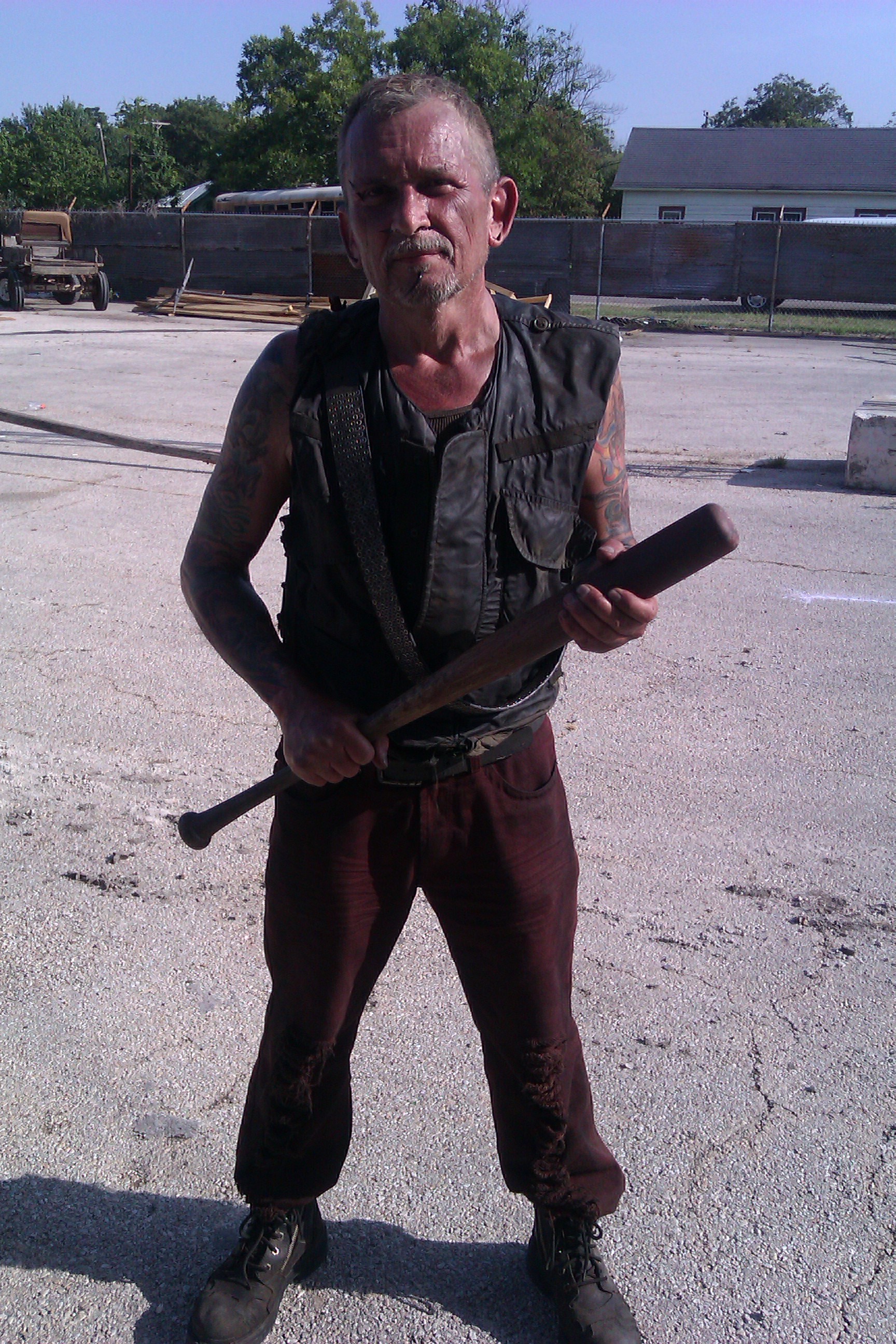 On set for Revolution on NBC, Season 2, Episode 3