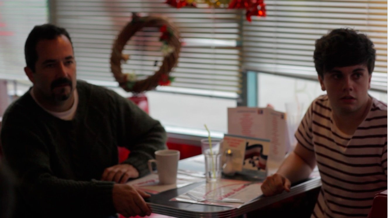 Jeremy Oliver and Gino Meeajaun in Dimension Diner (2013)