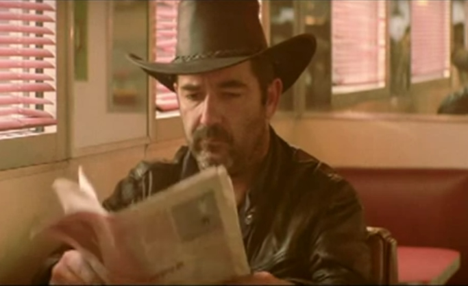 As a trucker in a Diner on Lower Than Atlantis' video for 